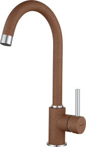 GRANFEST Смеситель для кухни U-обр. D-35мм терракот арт.