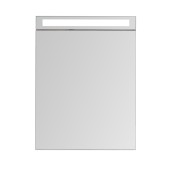 Шкаф зеркальный MAX, 60 см, 1 дверца, 2 стеклянные полки, дуб кантри