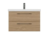 Тумба под раковину подвесная LARA 70 для COMO 70 орех Тумба под раковину подвесная LARA 70 для COMO 70 орех