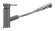 Смеситель Ulgran U-009-309, темно-серый Смеситель Ulgran U-009-309, темно-серый