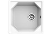 GRANFEST Мойка UNIQUE 500  1-чаша 500*500мм белый арт.GF- GRANFEST Мойка UNIQUE 500  1-чаша 500*500мм белый арт.GF-