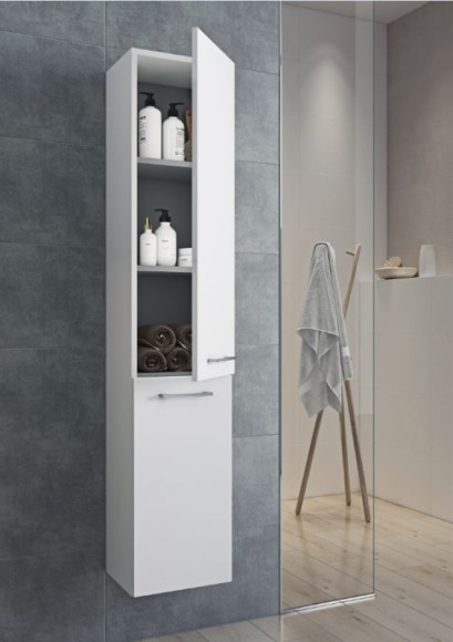 Пенал подвесной LARA 30 универсальный белый