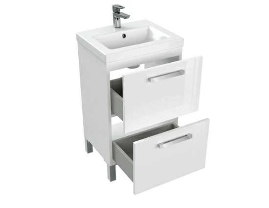 Тумба под раковину напольная MELAR 50 для COMO 50 белый Тумба под раковину напольная MELAR 50 для COMO 50 белый