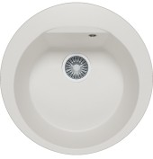 Кухонная мойка Polygran ATOL-520 №36 Белый Хлопок Кухонная мойка Polygran ATOL-520 №36 Белый Хлопок