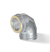 Сэндвич-колено 90 (н/ж.ст.0,5мм+н/ж.ст.)Ф180х280 Сэндвич-колено 90 (н/ж.ст.0,5мм+н/ж.ст.)Ф180х280