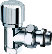 Вентиль FAR LadyFAR FL 0118 12P 1/2" ВР, термостатический, угловой, уплотнение epdm, серебро Вентиль FAR LadyFAR FL 0118 12P 1/2" ВР, термостатический, угловой, уплотнение epdm, серебро