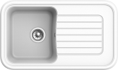 EWIGSTEIN Мойка ANTIK 60F  1-чаша+крыло 860*510мм иней арт.EW- EWIGSTEIN Мойка ANTIK 60F  1-чаша+крыло 860*510мм иней арт.EW-