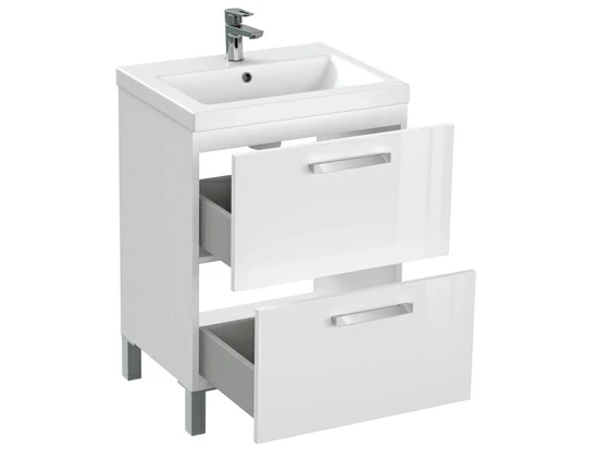 Тумба под раковину напольная MELAR 60 для COMO 60 белый Тумба под раковину напольная MELAR 60 для COMO 60 белый