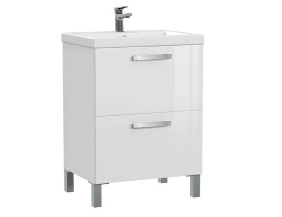 Тумба под раковину напольная MELAR 60 для COMO 60 белый Тумба под раковину напольная MELAR 60 для COMO 60 белый