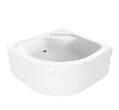 Поддон полукруглый S-730 90*90*30 (съемный экран,каркас, ножки) без сифона Поддон полукруглый S-730 90*90*30 (съемный экран,каркас, ножки) без сифона