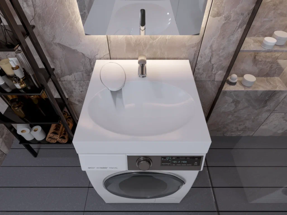 Раковина над стиральной машиной Paola Liguria 600