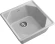 GRANFEST Мойка UNIQUE 500  1-чаша 500*500мм серый арт.GF-