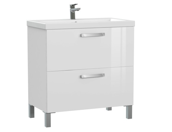 Тумба под раковину напольная MELAR 80 для COMO 80 белый Тумба под раковину напольная MELAR 80 для COMO 80 белый