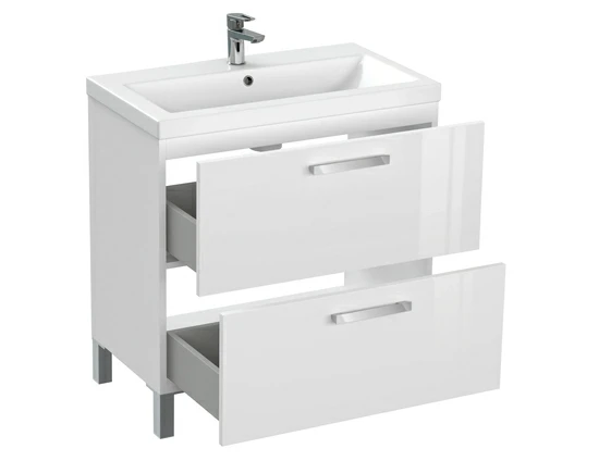 Тумба под раковину напольная MELAR 80 для COMO 80 белый Тумба под раковину напольная MELAR 80 для COMO 80 белый