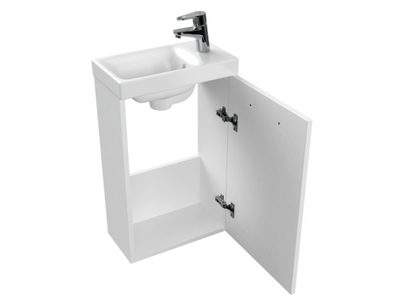 Тумба под раковину подвесная LARA 40 для COMO 40 белый
