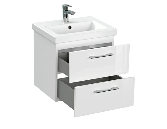Тумба под раковину подвесная LARA 50 для COMO 50 белый Тумба под раковину подвесная LARA 50 для COMO 50 белый