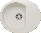 Кухонная мойка Polygran ATOL-620 №36 Белый Хлопок Кухонная мойка Polygran ATOL-620 №36 Белый Хлопок