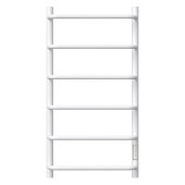 Полотенцесушитель электрический Point Ника PN08848W П6 400x800 диммер справа, белый