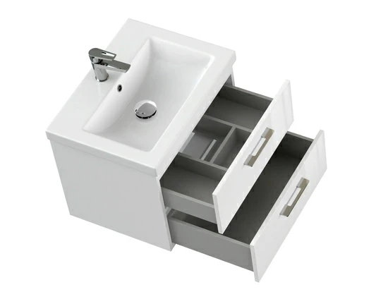 Тумба под раковину подвесная LARA 60 для COMO 60 белый Тумба под раковину подвесная LARA 60 для COMO 60 белый