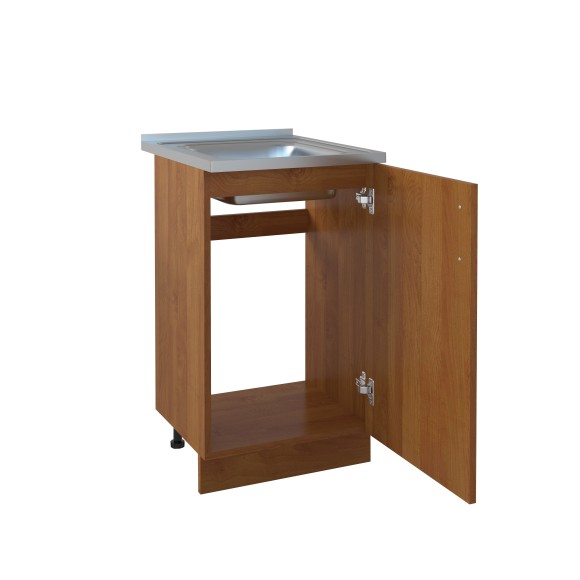 500 Стол под мойку - Ольха (мойка 50*50)