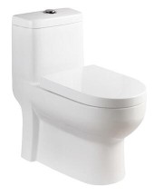 Унитаз-моноблок T1016, сиденье тонкое ДП, арматура (с гофрой и подводкой) Унитаз-моноблок T1016, сиденье тонкое ДП, арматура (с гофрой и подводкой)