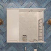 80 Зеркало-шкаф "Paola 80" 80 Зеркало-шкаф "Paola 80"