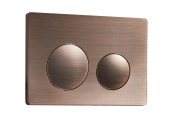 Кнопка смыва EvaGold 03, пластик круг бронза для инсталляции EvaGold 400 и EvaGold 500 