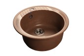 GRANFEST Мойка RONDO 520  1-чаша D-520мм терракот арт.GF- GRANFEST Мойка RONDO 520  1-чаша D-520мм терракот арт.GF-