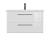 Тумба под раковину подвесная LARA 80 для COMO 80 белый