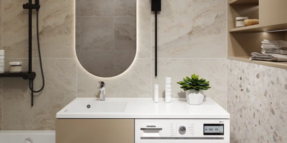 Раковина над стиральной машиной Paola Magenta 1100 L (левая чаша)