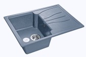 GRANFEST Мойка STANDART 680L  1-чаша+крыло 680*500мм графит арт.GF- GRANFEST Мойка STANDART 680L  1-чаша+крыло 680*500мм графит арт.GF-