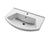 АЛЬФА, 55 см, мебельный умывальник, керамический