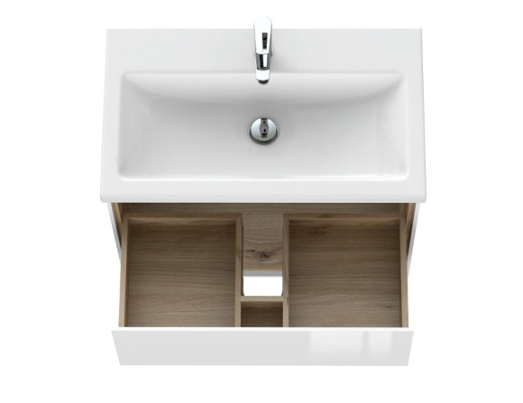 Тумба под раковину подвесная LOUNA 80 для COMO 80 белый