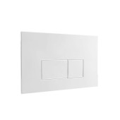 Кнопка смыва EvaGold 545-10 пластик прямоугольник белая глянец для инсталляции 545 