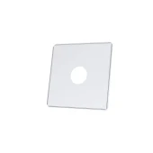 Экран защитный 500*500(зерк. нерж.) с отверстием 110