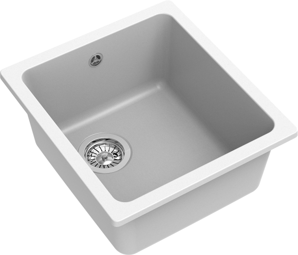 EWIGSTEIN Мойка 3540 подстольный монтаж 1-чаша 420*460мм иней арт.EW-