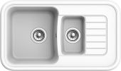 EWIGSTEIN Мойка ANTIK 60KF  1,5-чаши+крыло 860*510мм иней арт.EW- EWIGSTEIN Мойка ANTIK 60KF  1,5-чаши+крыло 860*510мм иней арт.EW-