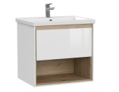 Тумба под раковину подвесная LOUNA 60 для COMO 60 белый Тумба под раковину подвесная LOUNA 60 для COMO 60 белый