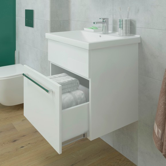 50 Подвесная тумба "Leader 50" (ум. Фостер 50/COMO 50) белый