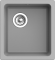 EWIGSTEIN Мойка 3540 подстольный монтаж 1-чаша 420*460мм серый  металлик арт.EW-