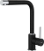 GRANFEST Смеситель для кухни Г-обр. D-35мм черный арт.