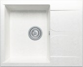 Кухонная мойка Polygran GALS-620 №36 Белый Хлопок Кухонная мойка Polygran GALS-620 №36 Белый Хлопок