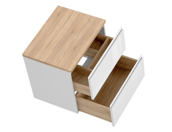 Тумба под раковину для устройства под столешницу подвесная MODUO 60 для MODUO 60 белый