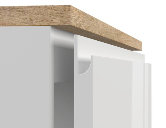 Тумба под раковину для устройства под столешницу подвесная MODUO 60 для MODUO 60 белый