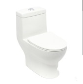 Унитаз-моноблок T1017, сиденье тонкое ДП, арматура (с гофрой и подводкой) Унитаз-моноблок T1017, сиденье тонкое ДП, арматура (с гофрой и подводкой)