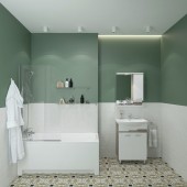 55 Зеркало-шкаф "Инди-55" моринга (в разборе)