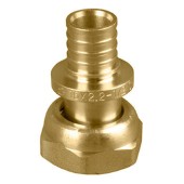 Муфта пресс с накидной гайкой 16х2-1/2 Comtek Муфта пресс с накидной гайкой 16х2-1/2 Comtek