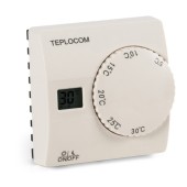 Термостат комнатный TEPLOCOM TS-2AA/8A,проводной реле 250В,8А Термостат комнатный TEPLOCOM TS-2AA/8A,проводной реле 250В,8А