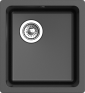EWIGSTEIN Мойка 3540 подстольный монтаж 1-чаша 420*460мм черный арт.EW-
