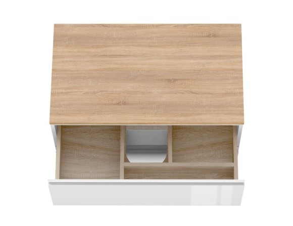 Тумба под раковину для устройства под столешницу подвесная MODUO 80 для MODUO 80 белый